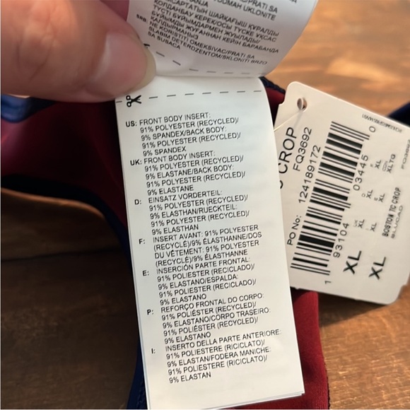 Reebok Speedwick Crop Top - Picture 6 of 6